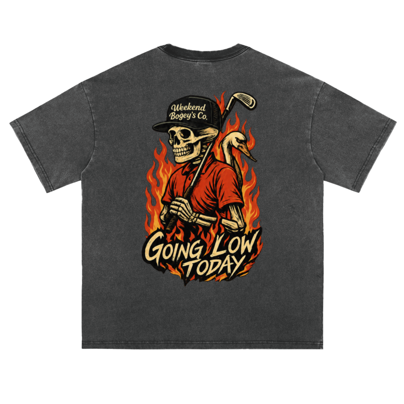 Weekend Bogeys “Going Low Today” Washed Tee