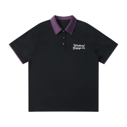 Weekend Bogeys Co. Contrast Collar Polo