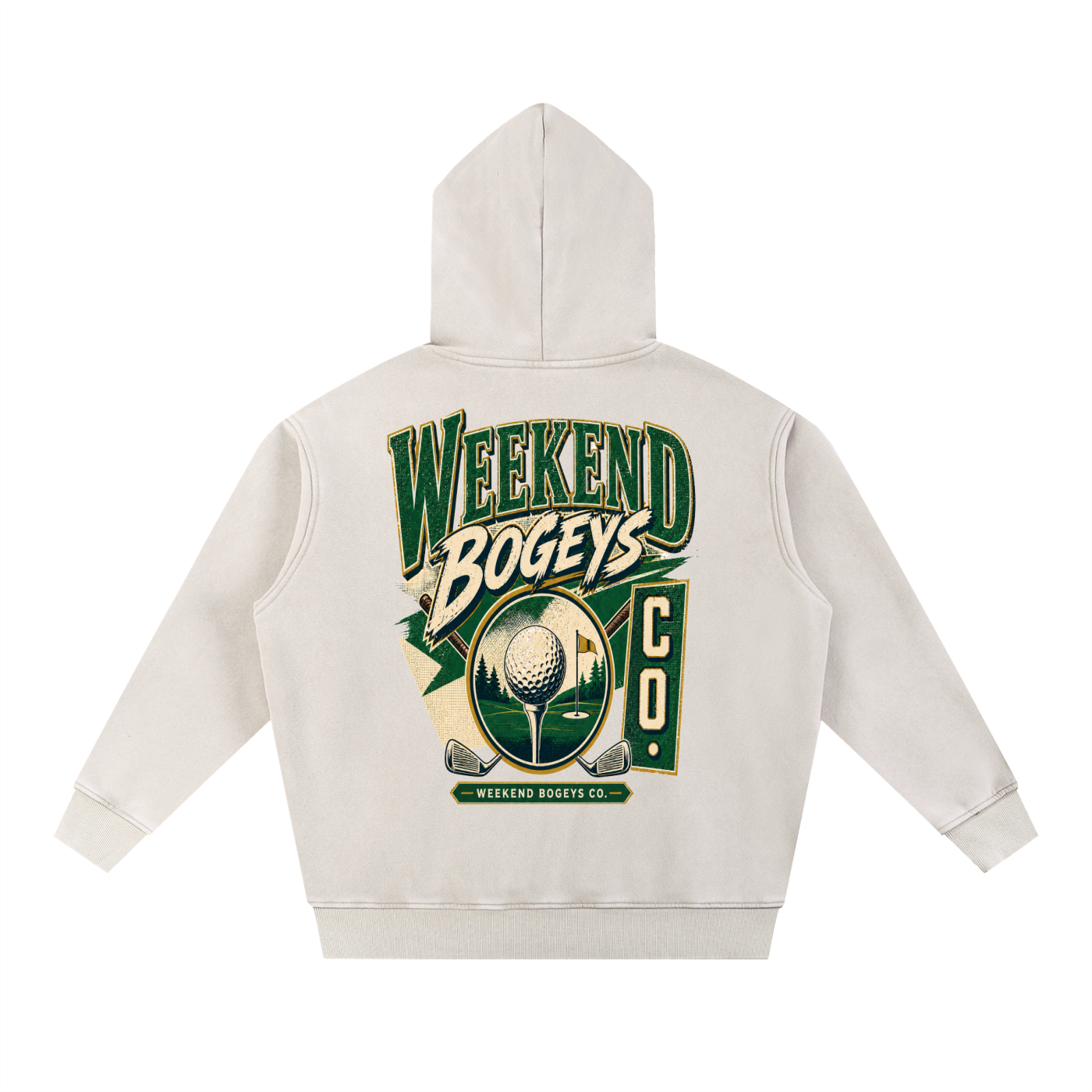 Weekend Bogeys “Clubhouse Classic” Oversized Hoodie